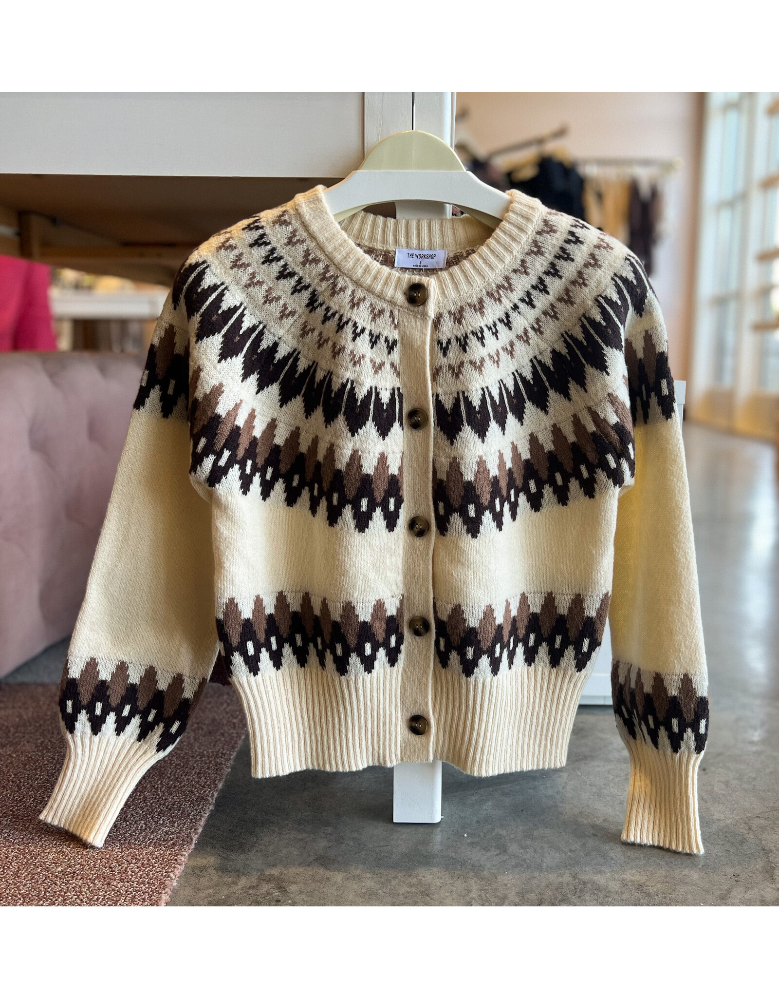 MAARA FAIR ISLE SWEATER