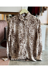 CAIRO SNAKSKIN L/S TOP