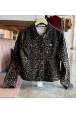 SAYER LEOPARD DENIM JACKET