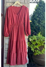 ENZO V NK PATCHWORK DRESS