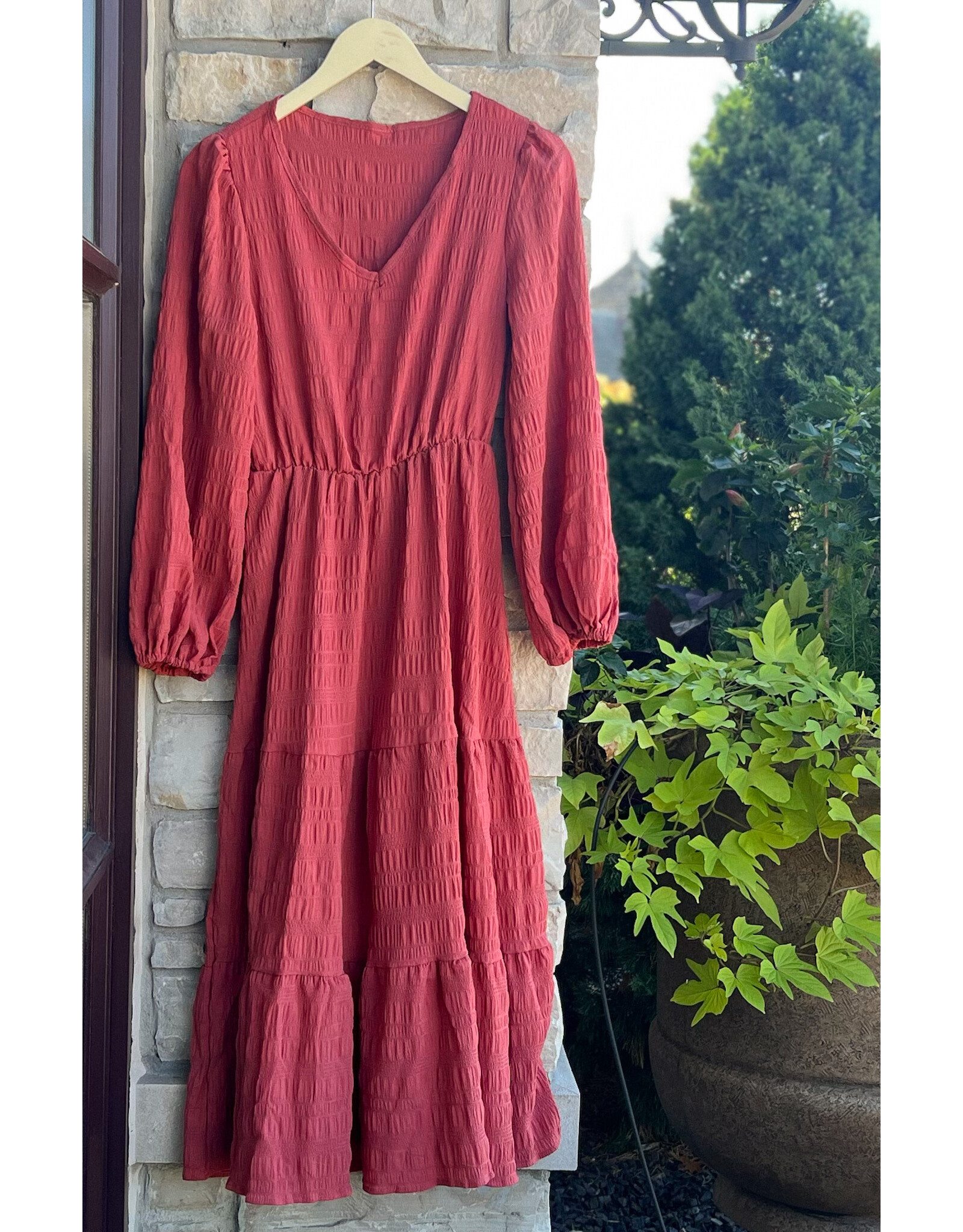 ENZO V NK PATCHWORK DRESS