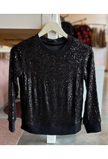 SANCTUARY SOJOURNER RELAXED SPARKLE POPOVER TOP