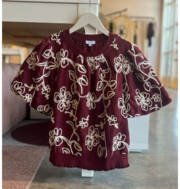 CASSIUS FLORAL BUBBLE TOP
