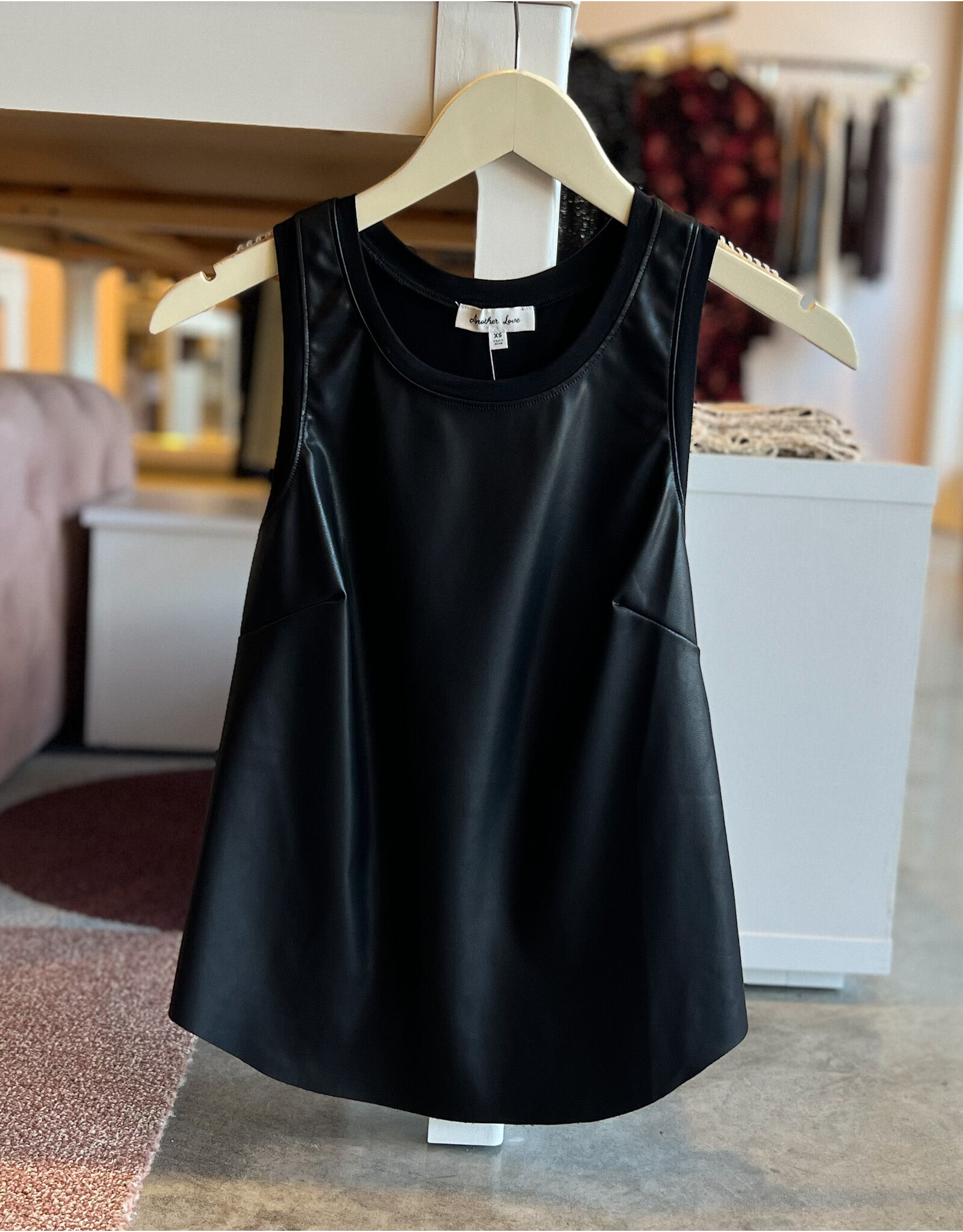CARMELA MIXED MEDIA TANK TOP