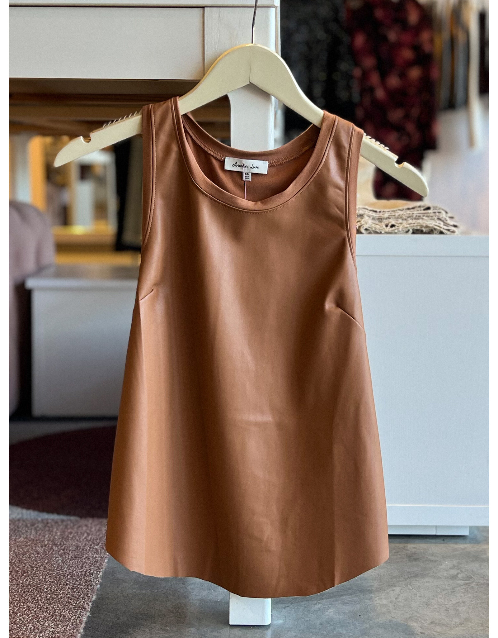 CARMELA MIXED MEDIA TANK TOP