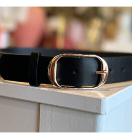 OSWALD CURVED OVAL BUCKLE BELT