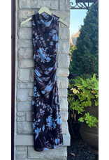 SADIE & SAGE URBAN SIREN RUCHED MIDI DRESS