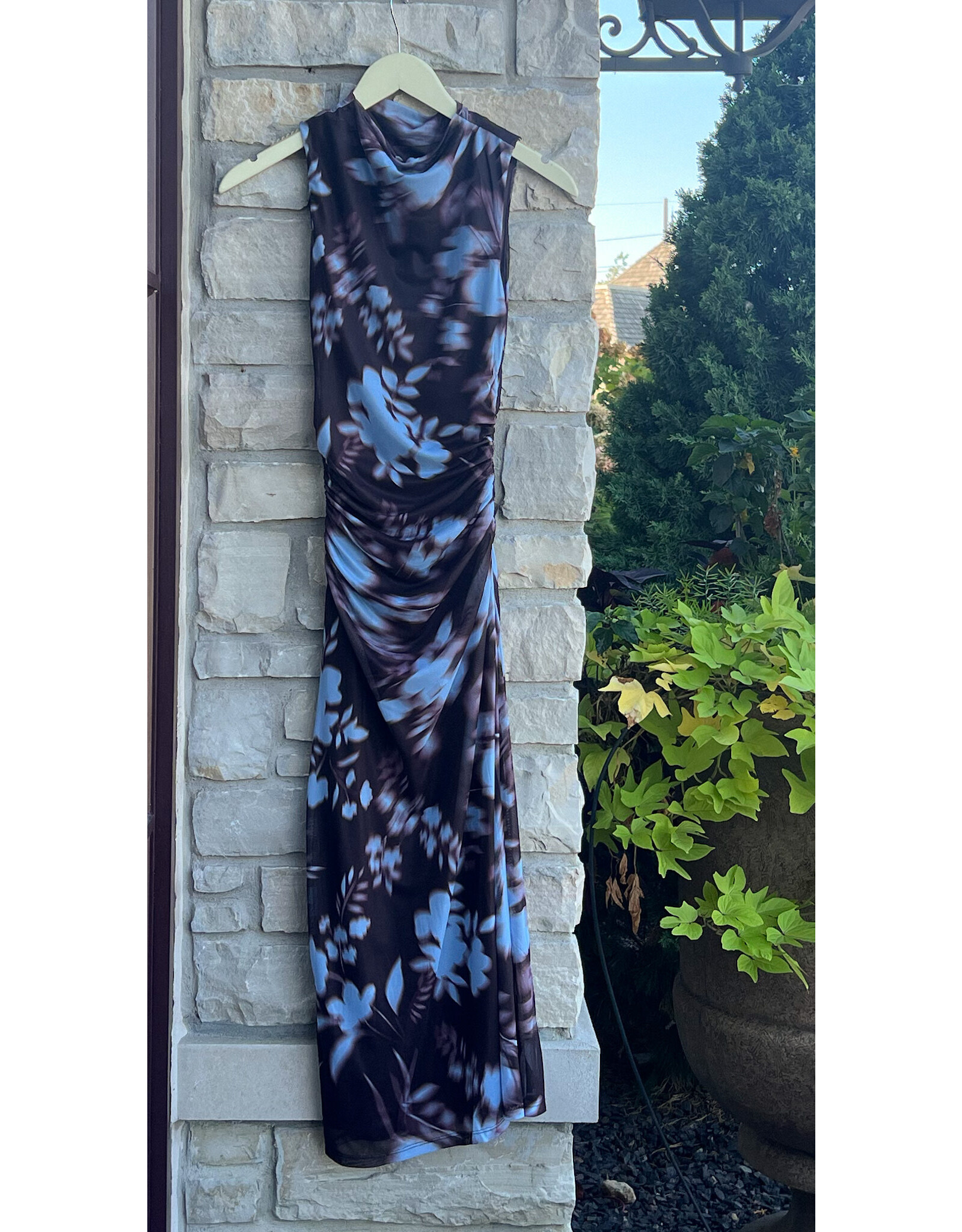SADIE & SAGE URBAN SIREN RUCHED MIDI DRESS