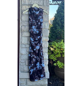 SADIE & SAGE URBAN SIREN RUCHED MIDI DRESS