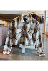 ELIJAH PLAID CROPPED JACKET