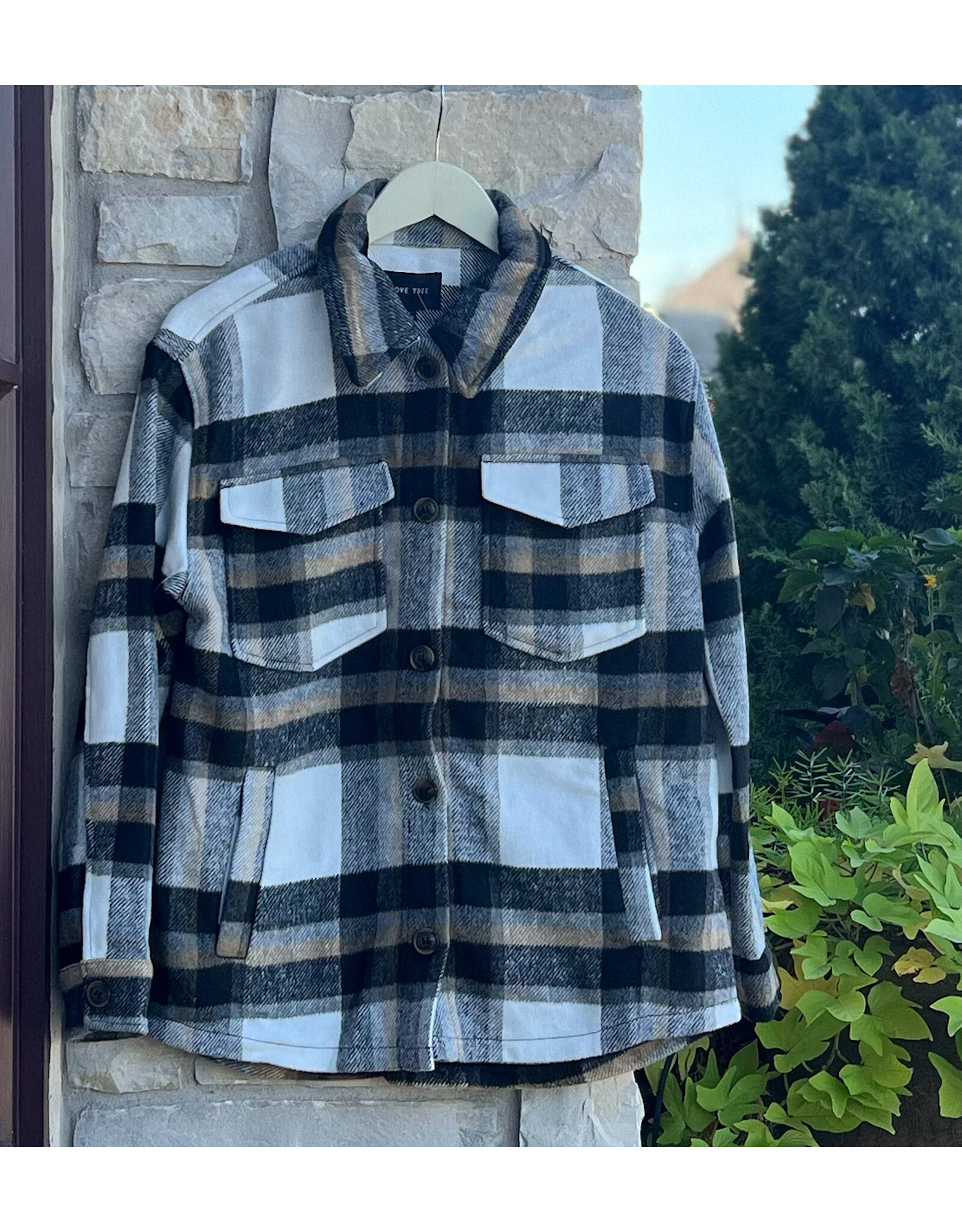 HUGO PLAID SHACKET