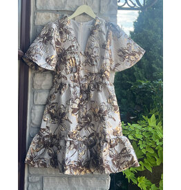 HARLEM S/S JACQUARD DRESS
