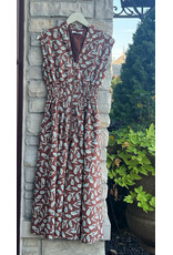 CATO SMOCKED WAIST DRESS