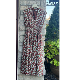 CATO SMOCKED WAIST DRESS
