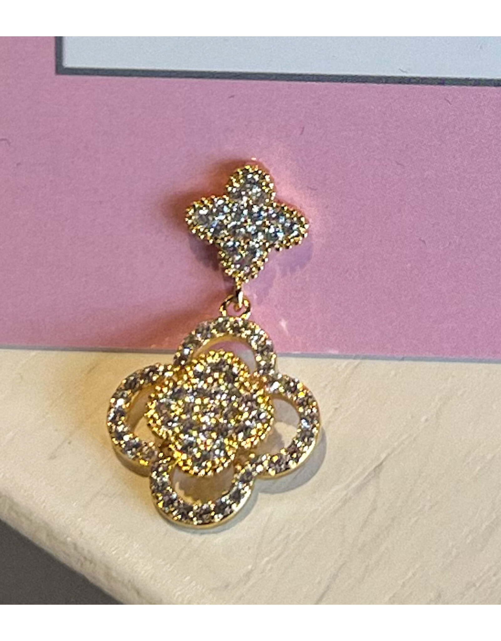 SANTINO CLOVER DROP EARRING