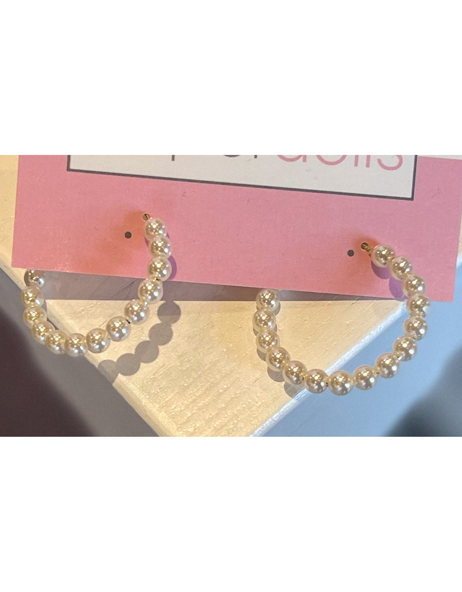 BEAU PEARL HOOP