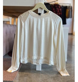 HEULWEN LS RAGLAN CREWNECK TOP