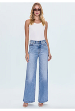 PISTOLA LANA CROP DENIM