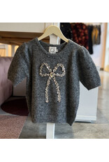MOLLY BRACKEN VELIA BOW DETAIL SWEATER