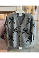 MOLLY BRACKEN HARVA BOW DETAIL CARDIGAN