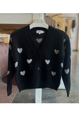 MOLLY BRACKEN HADIA HEART CARDIGAN