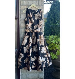 ATTICUS PRINTED MIDI DRESS