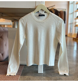 SANCTUARY SPARKLE TOGETHER SWEATER TOP