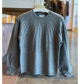 B YOUNG BYMAGGE CABLE SWEATER