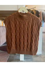 VINCENT FLORAL DETAIL SWEATER TOP