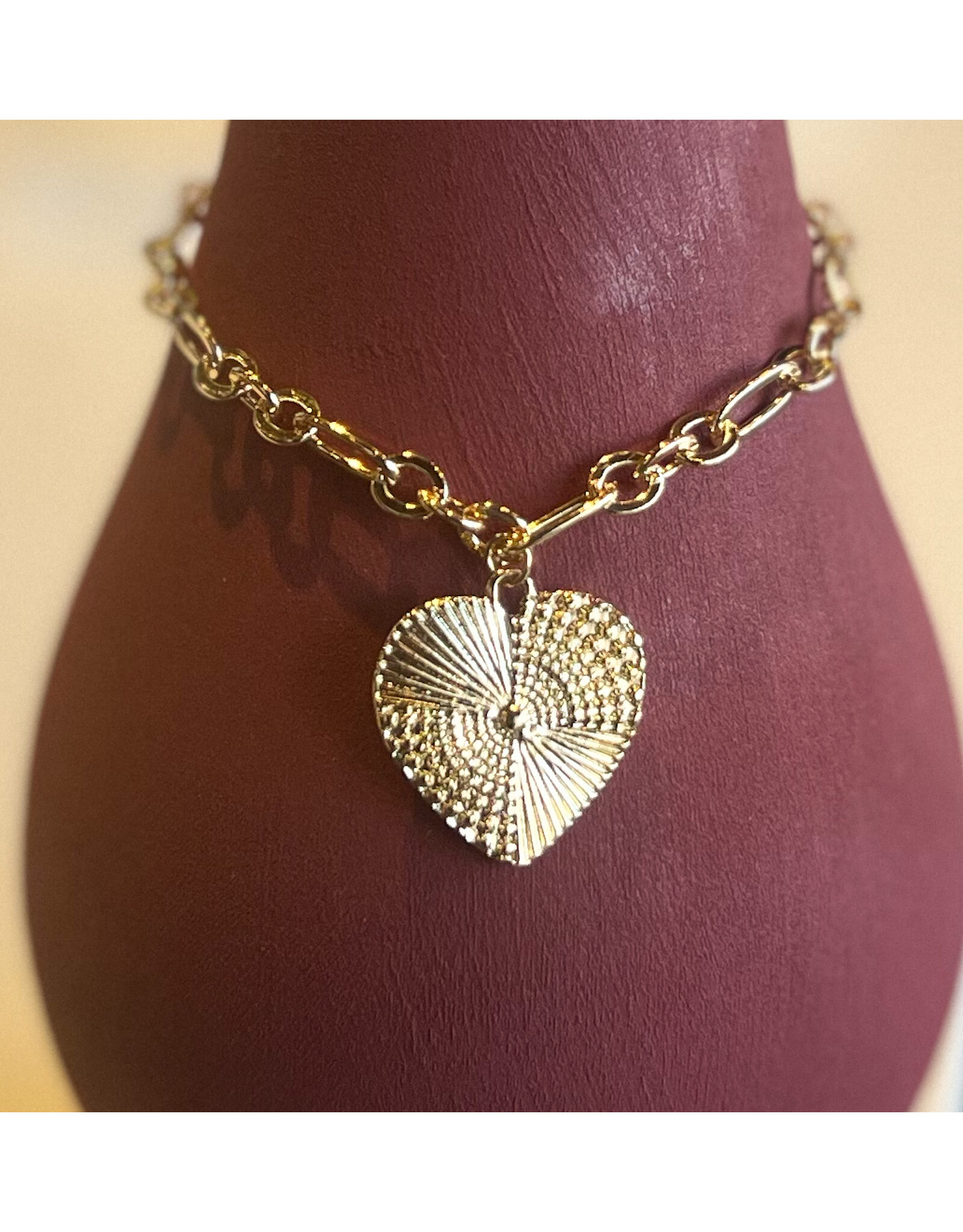 HERA HEART CHARM BRACELET