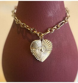 HERA HEART CHARM BRACELET