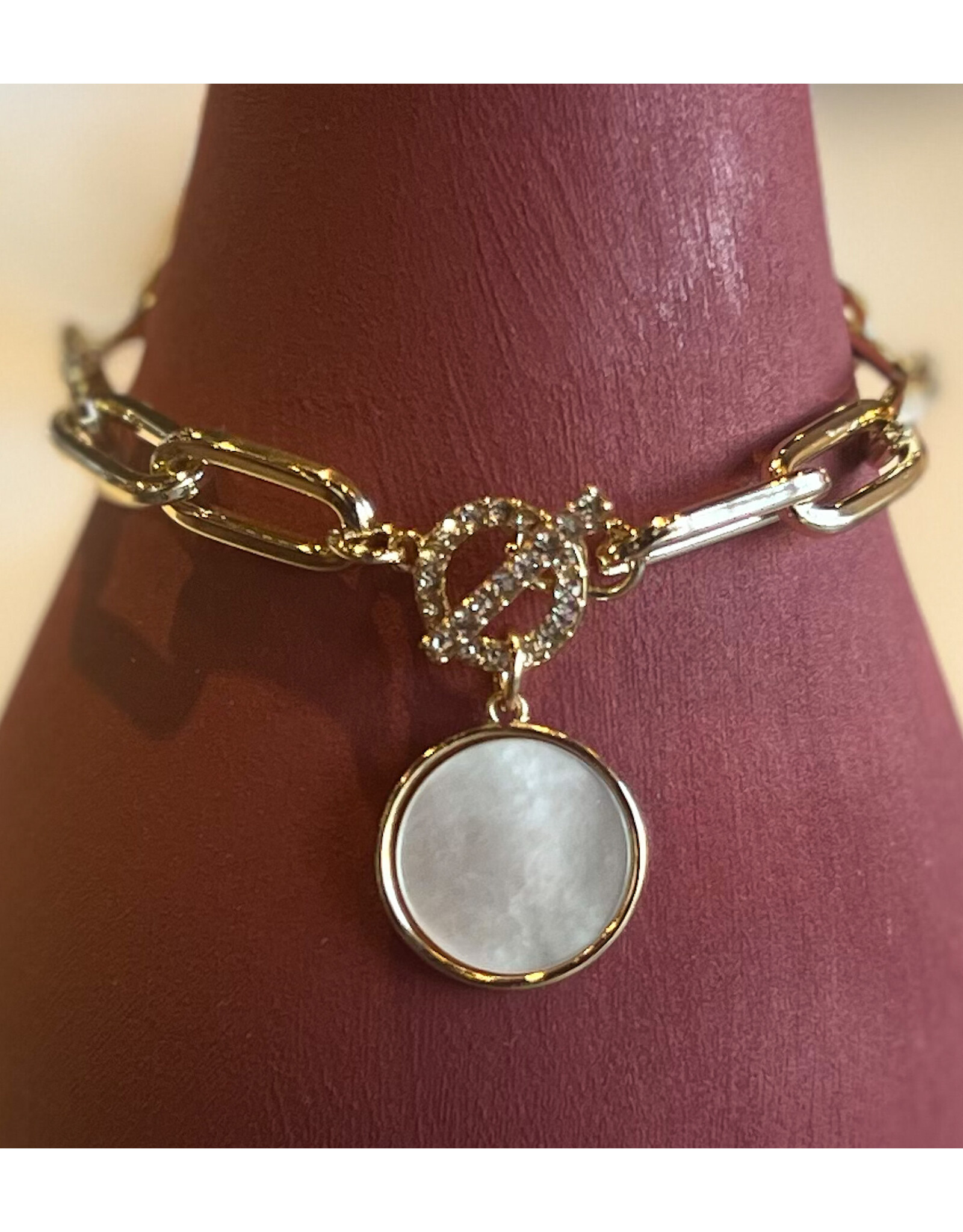 HIRO ROUND MOP BRACELET