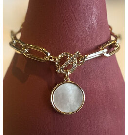 HIRO ROUND MOP BRACELET