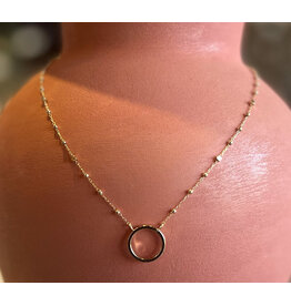 HORACE MINI ROUND CHARM NECKLACE