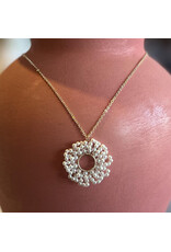 HUEY LINK CHAIN PEARL NECKLACE