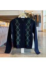 HELIA ARGYLE CARDIGAN