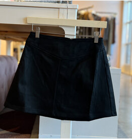 WILBUR SUEDE MINI SKIRT