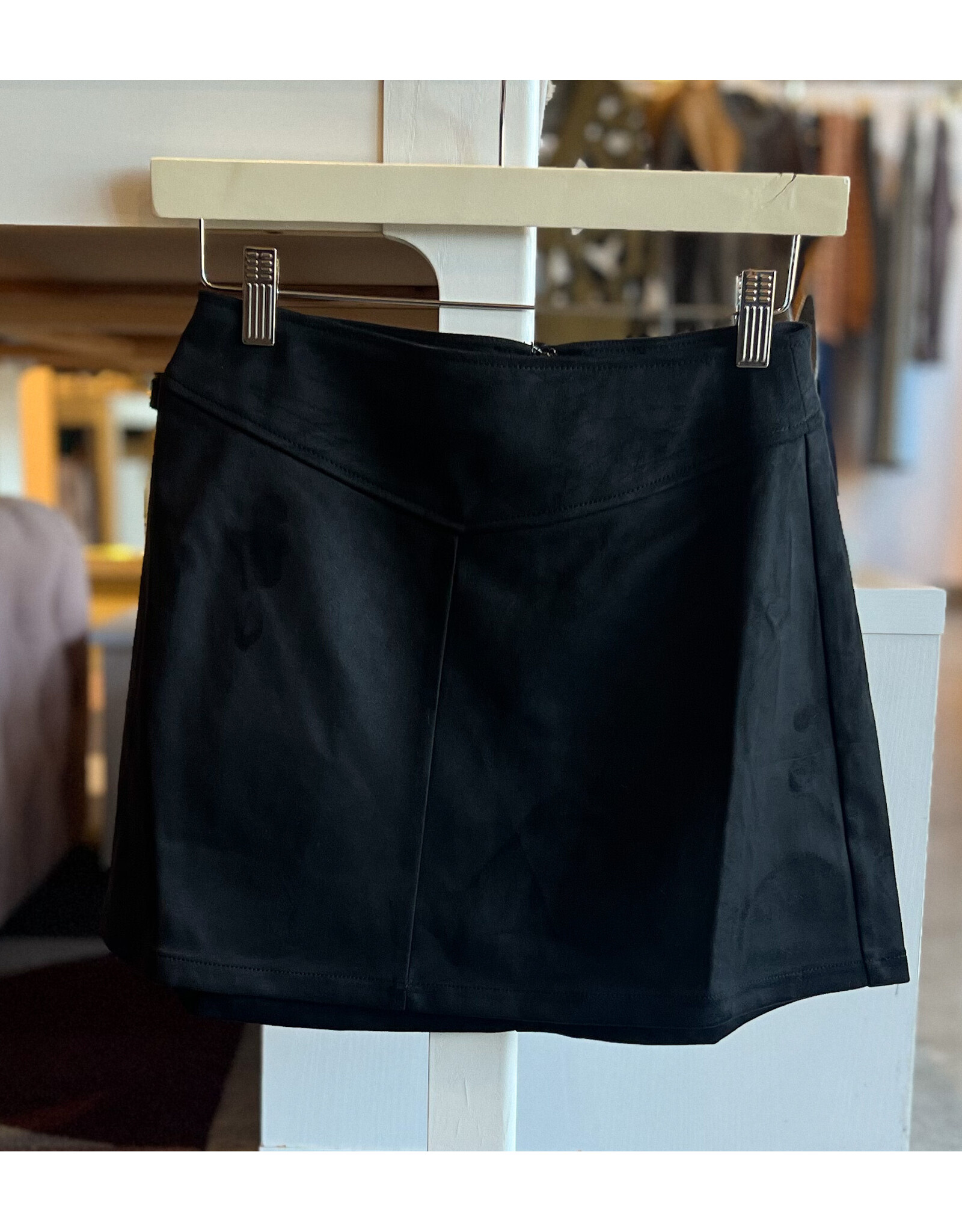WILBUR SUEDE MINI SKIRT
