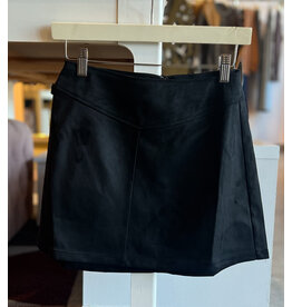 WILBUR SUEDE MINI SKIRT