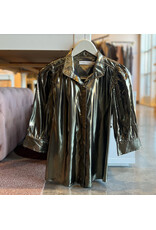 BISHOP + YOUNG CATE RUCHED SLEEVE TOP