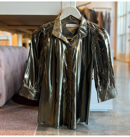 BISHOP + YOUNG CATE RUCHED SLEEVE TOP