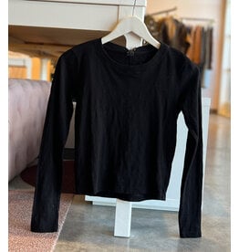 DAGUR RIB CRWNK CROPPED TEE