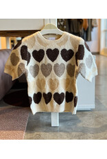 ZADIE HEART S/S SWEATER