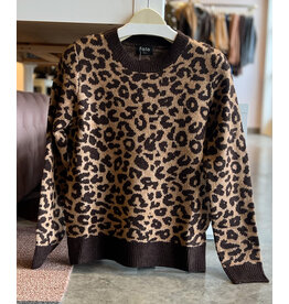 LANGSTON ANIMAL PRINT SWEATER