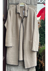 HIRAM WHIPSTITCH DETAIL SWEATER