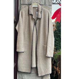 HIRAM WHIPSTITCH DETAIL SWEATER