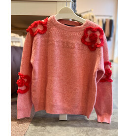 ALGERNON 3D FLORAL SWEATER