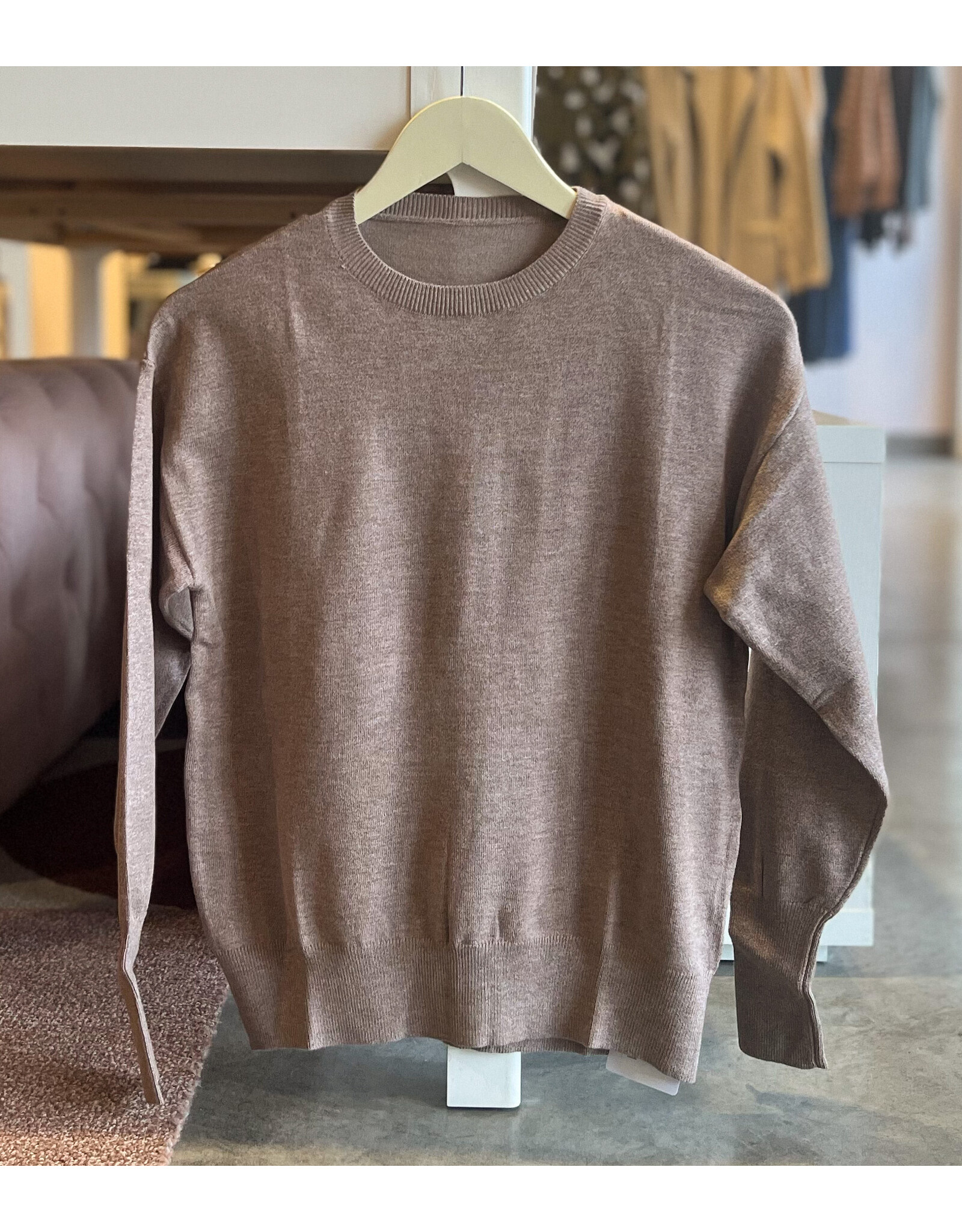 MONTAGUE DROP SHOULDER SWEATER