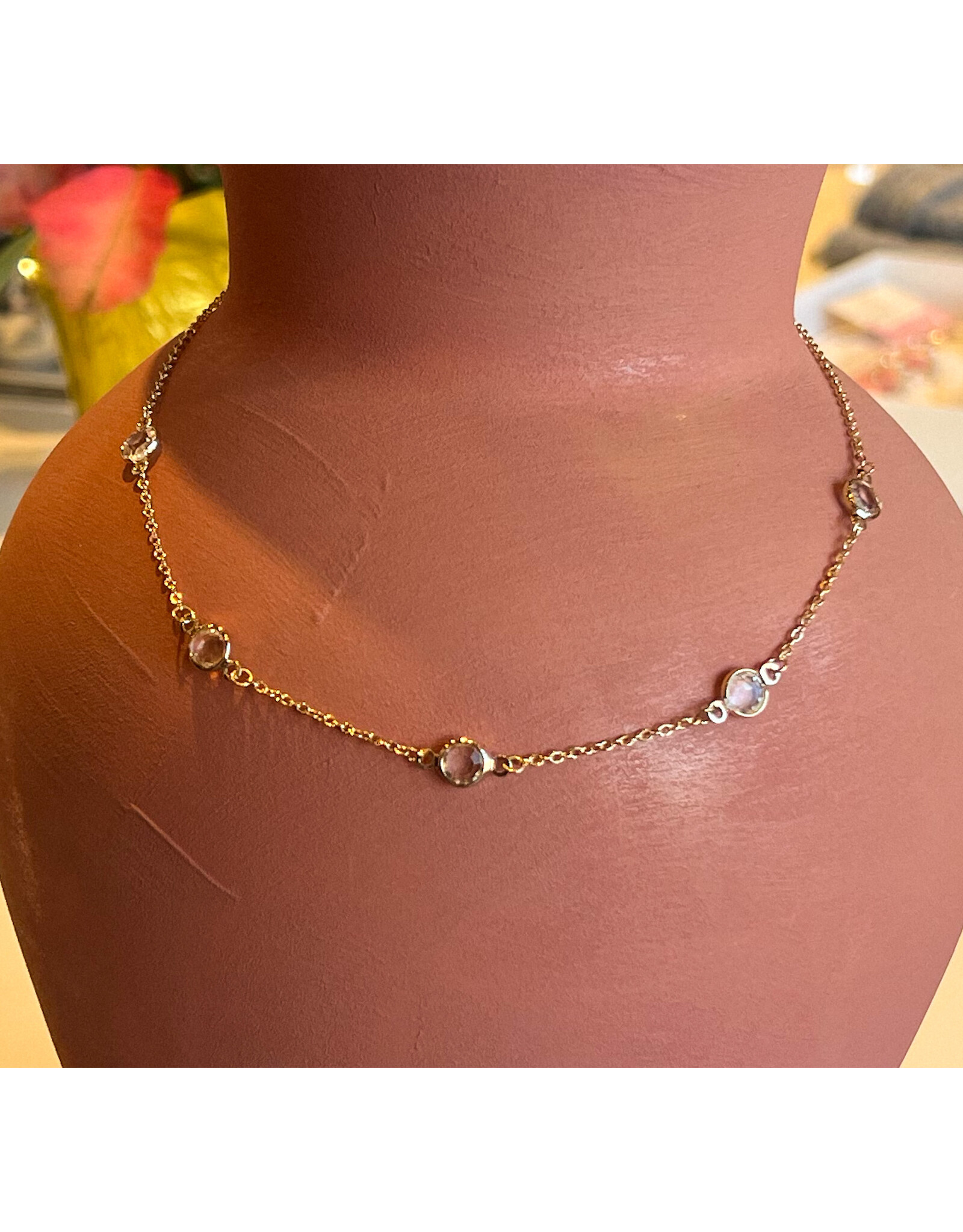 ERNIE LAYER GLASS NECKLACE