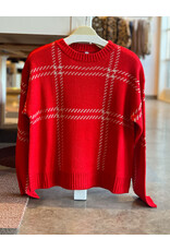 BARNEY PLAID SWEATER